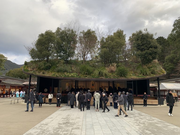 太宰府天満宮124年ぶりの仮宮へ